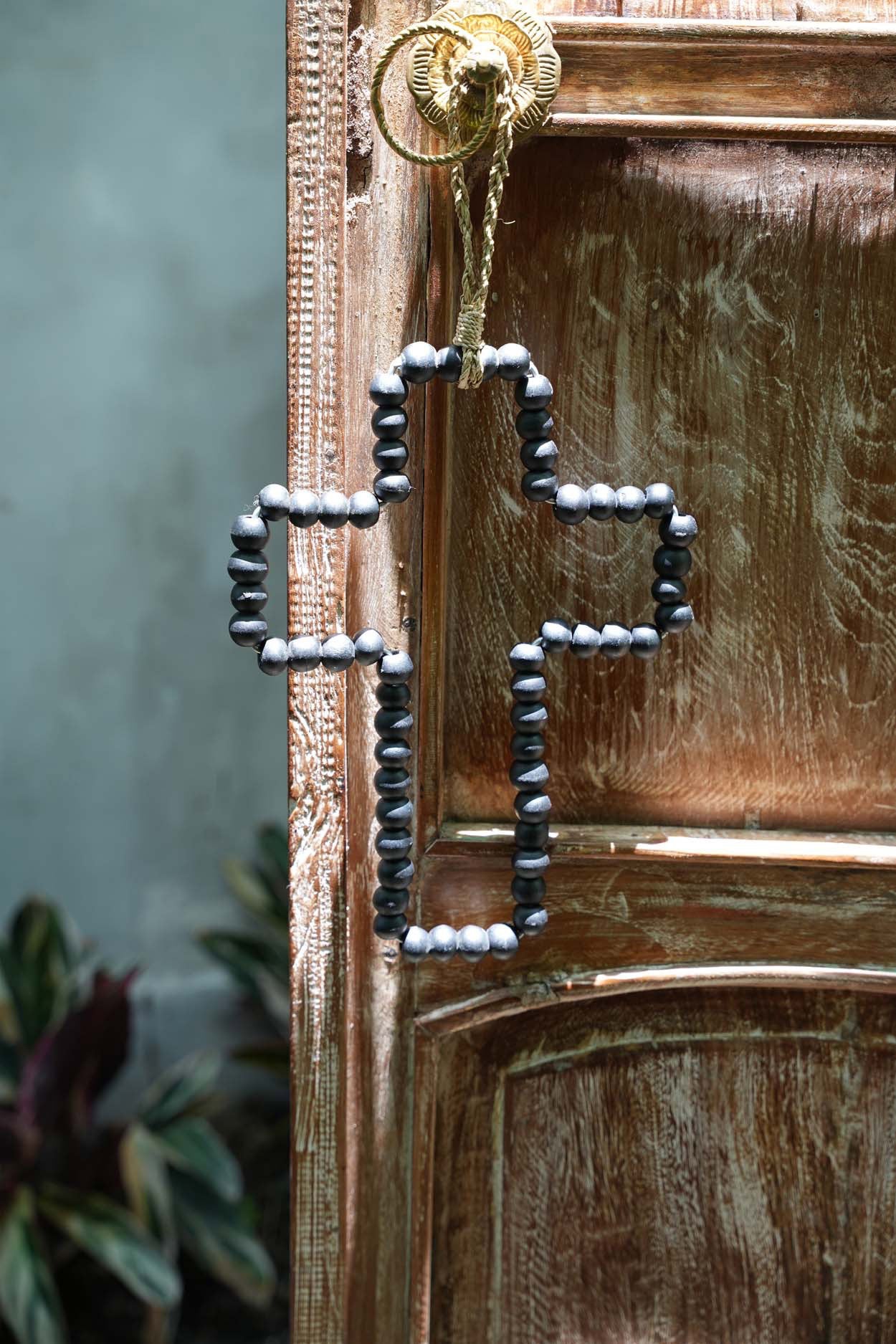 BB - Sleutelhanger Kruis - Zwart