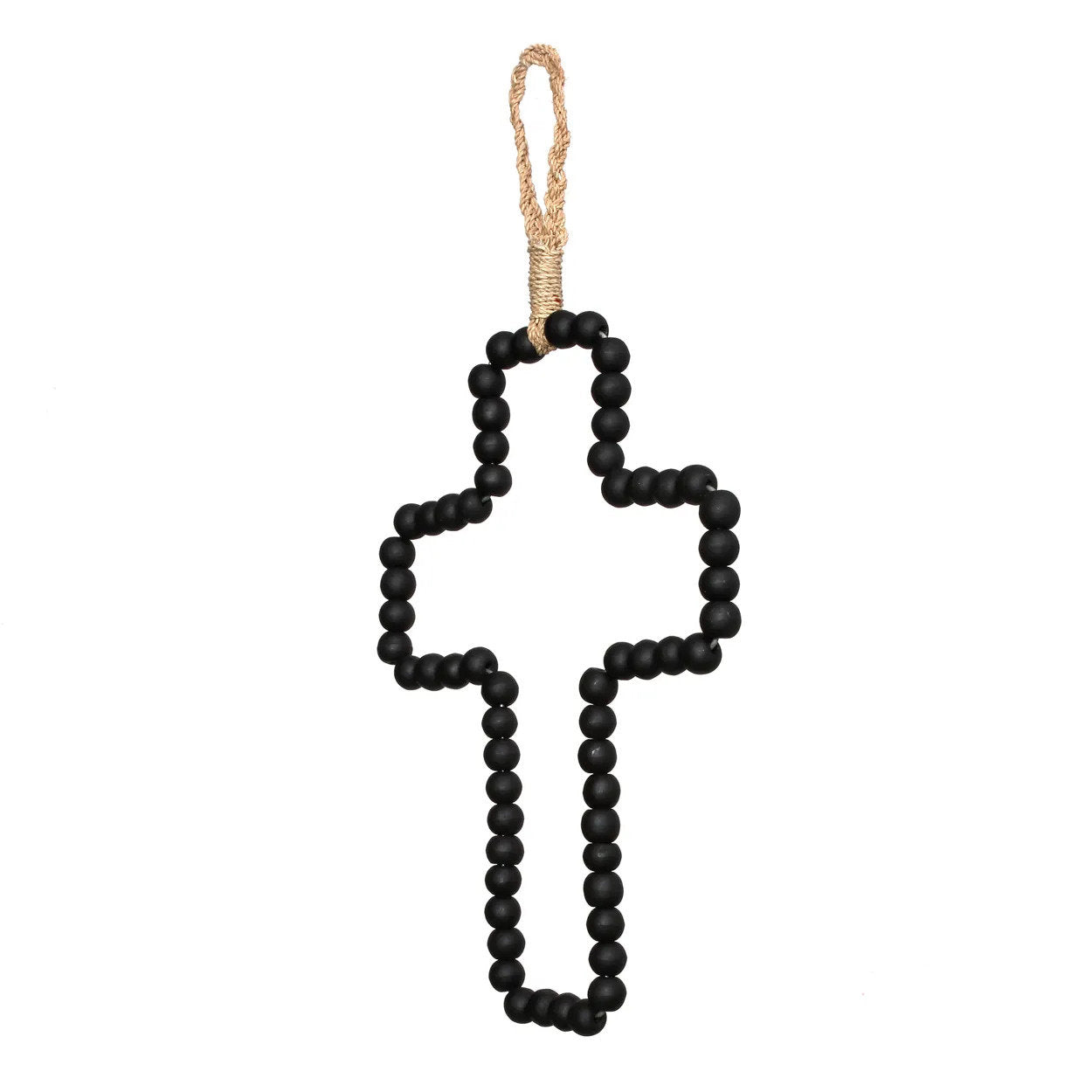 BB - Sleutelhanger Kruis - Zwart