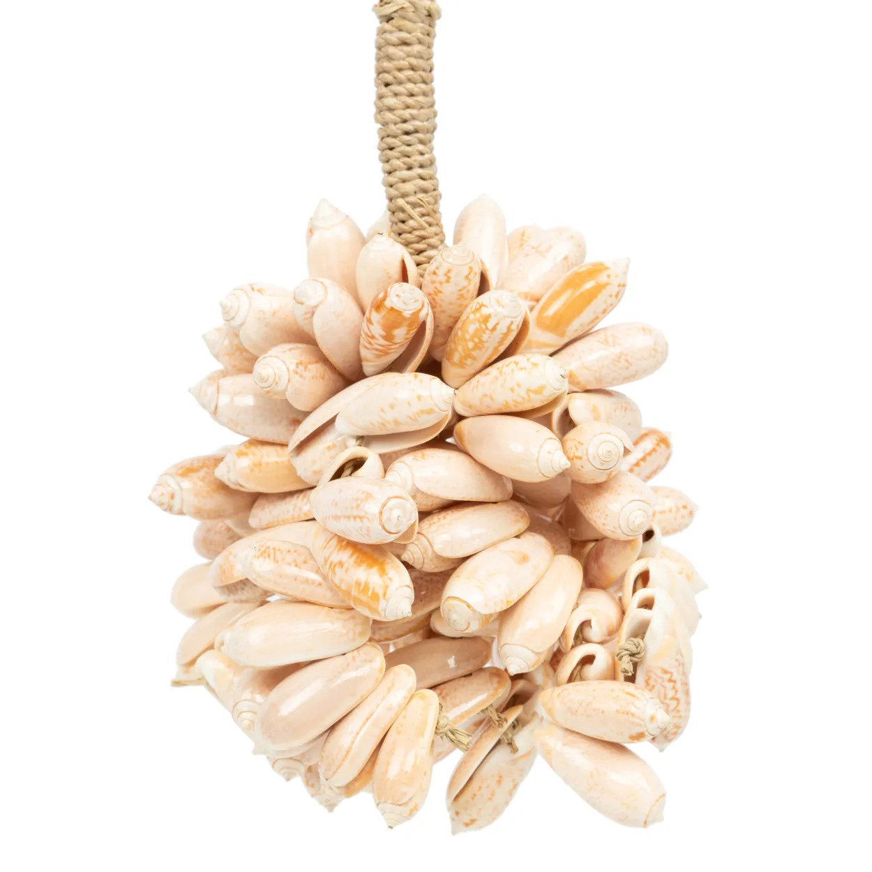 BB - Decoratieve roze schelpkwast