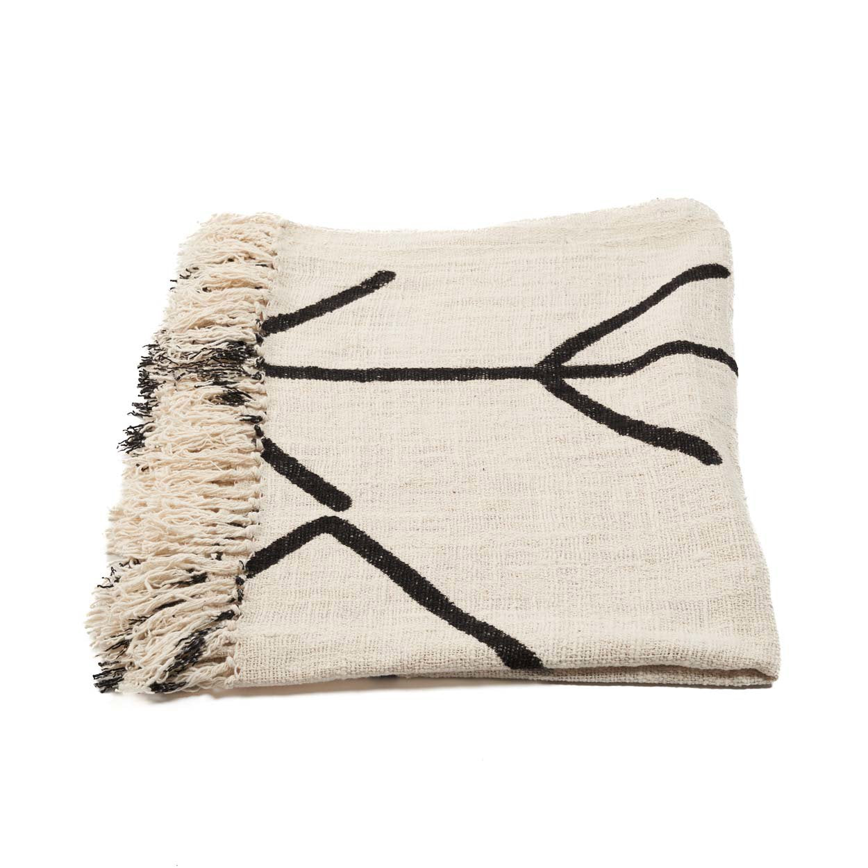 BB - Bedsprei Evil Eye - Natuurlook Zwart
