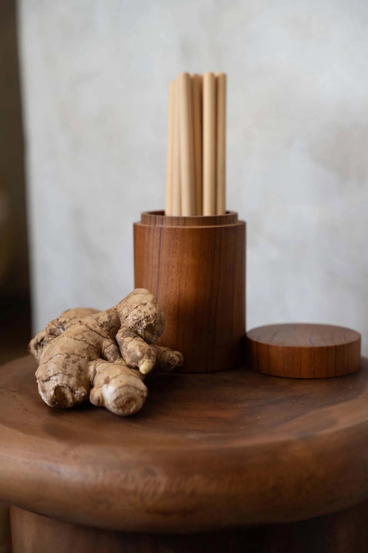 BB - Rietjes bamboe - set van 10 met reinigingsborstel