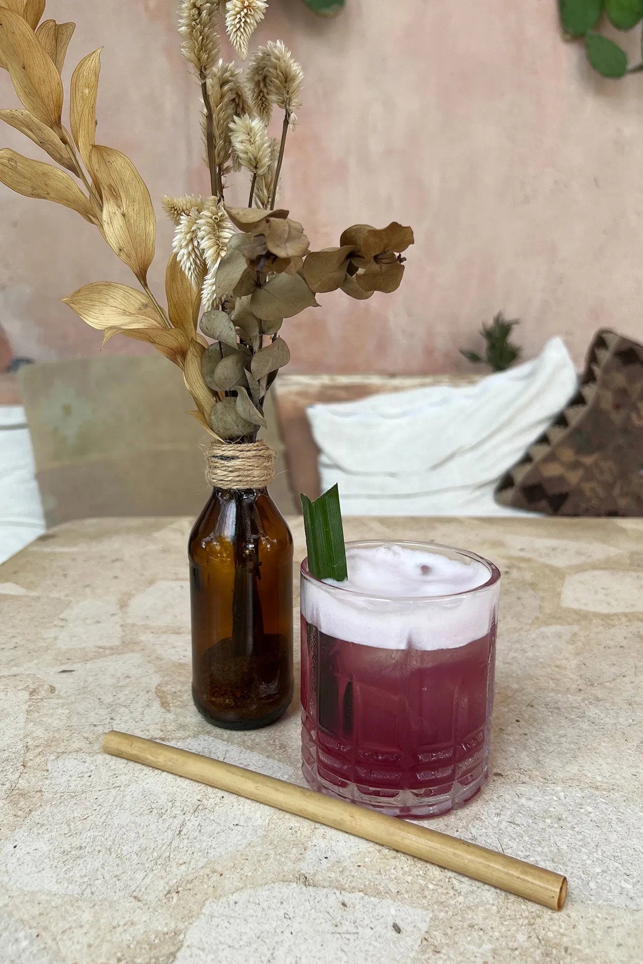 BB - Rietjes bamboe - set van 10 met reinigingsborstel