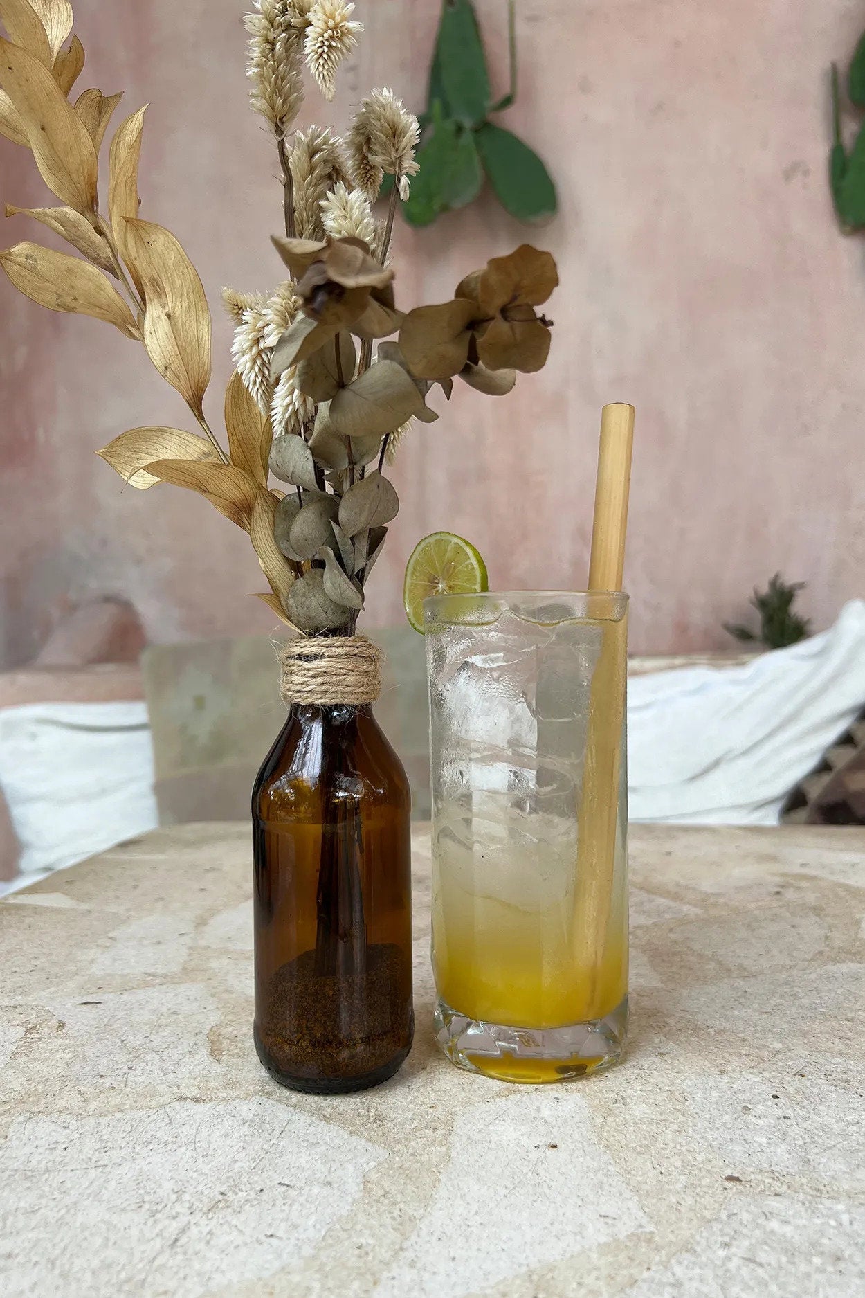 BB - Rietjes bamboe - set van 10 met reinigingsborstel