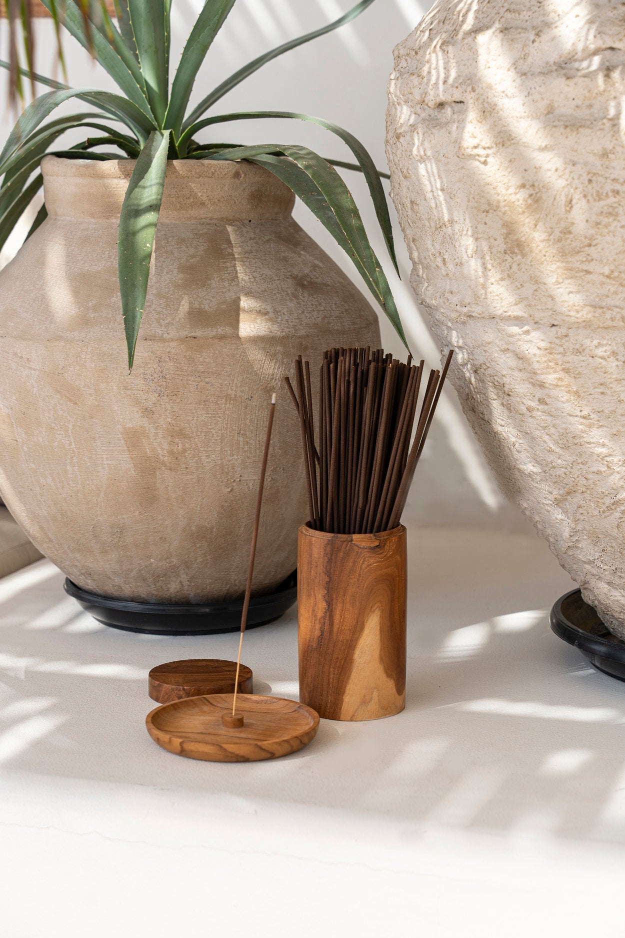 BB - Decoratie Wierookhouder - Natuurlook