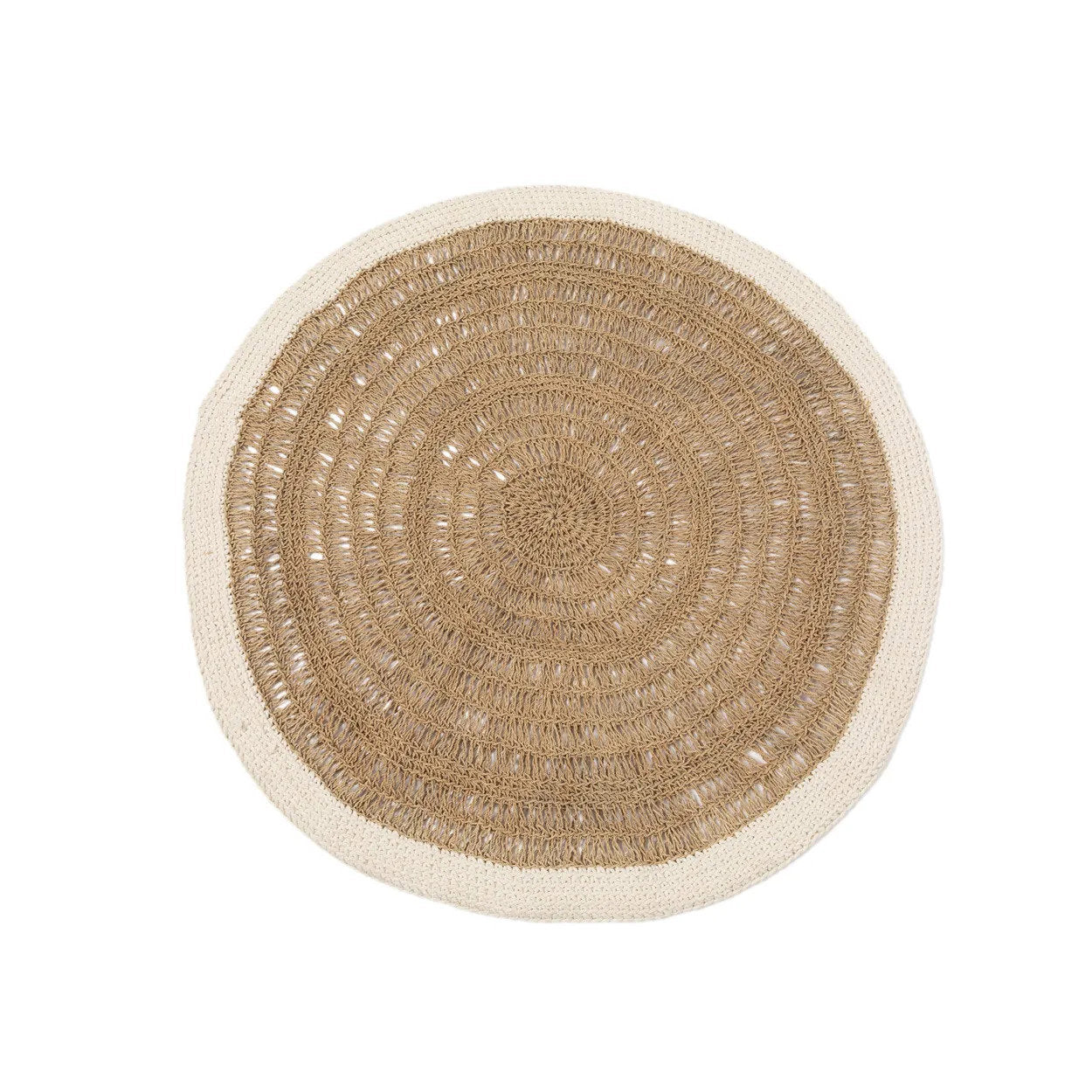 BB - Tapijt van zeegras en katoen - Natuurlook wit - 100