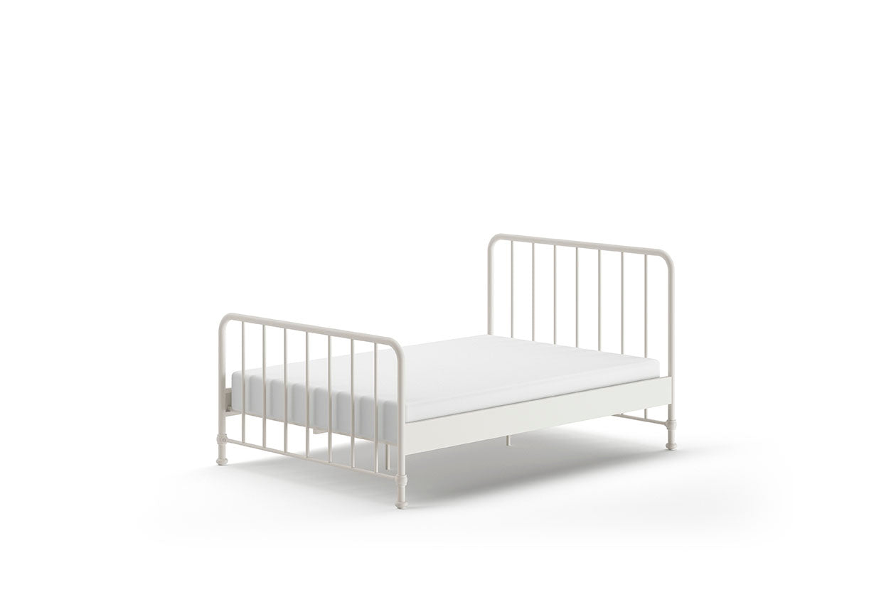 Vipack - Eenpersoonsbed Bronxx - BRBE1414 - Wit - 146,5x110x208cm