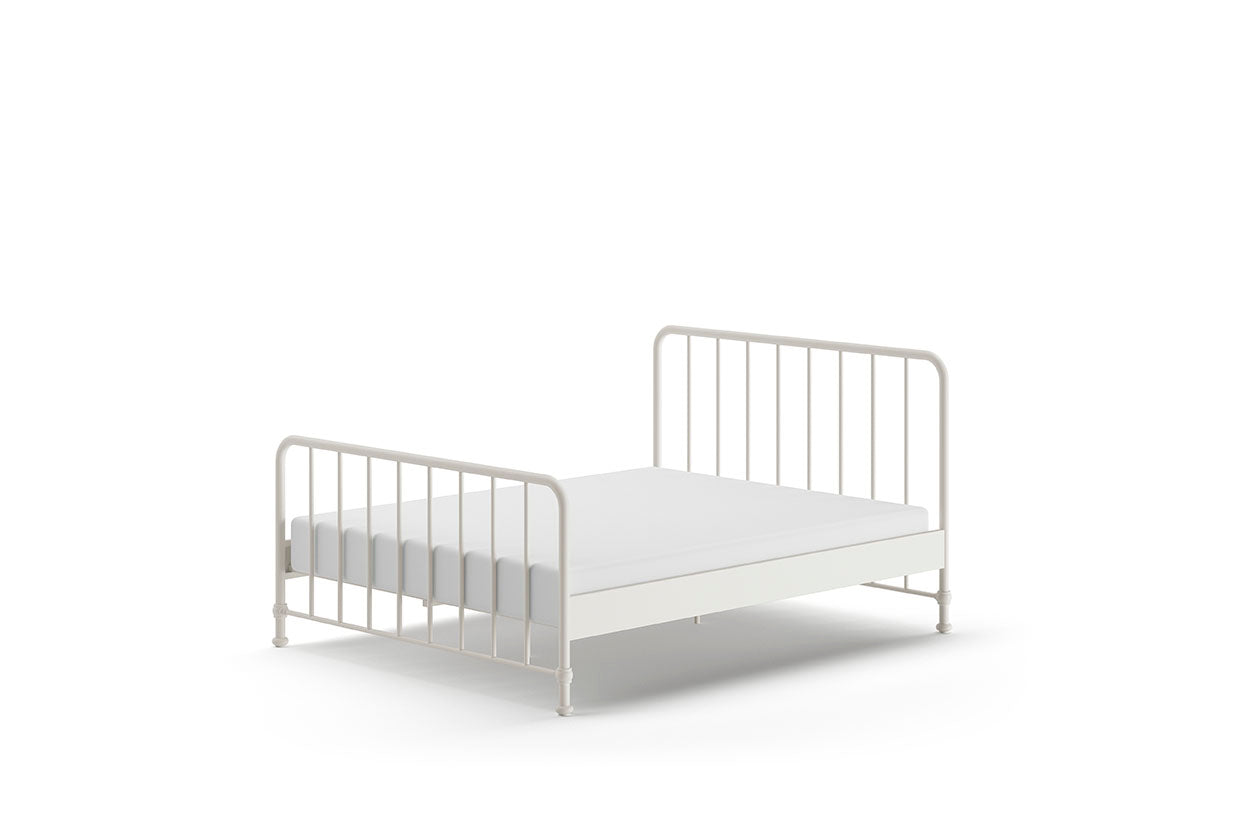 Vipack - Eenpersoonsbed Bronxx - BRBE1614 - Wit - 166,5x110x208cm