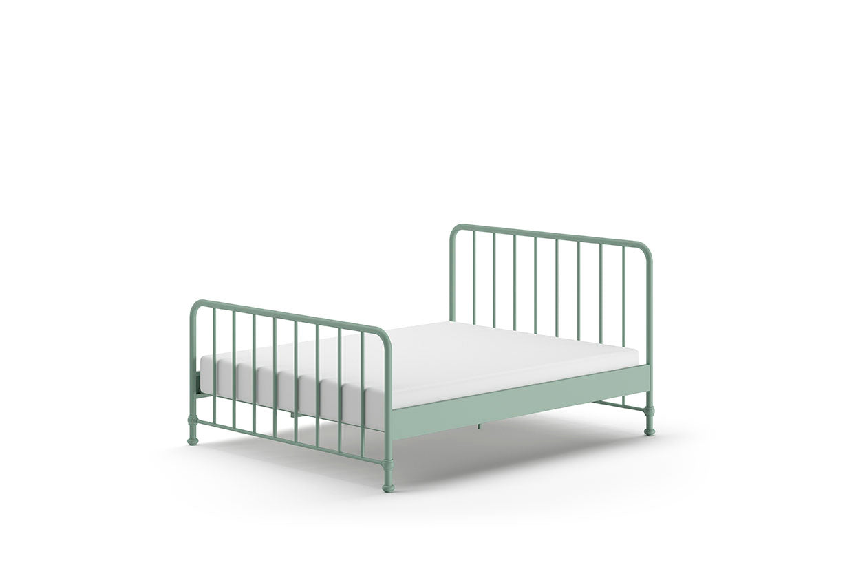 Vipack - Eenpersoonsbed Bronxx - BRBE1693 - Olijfgroen - 166,5x110x208cm