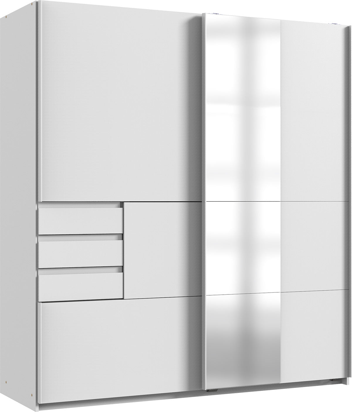 Wimex - Kleerkast Bamberg - X12765 - Wit - 180x198x65cm