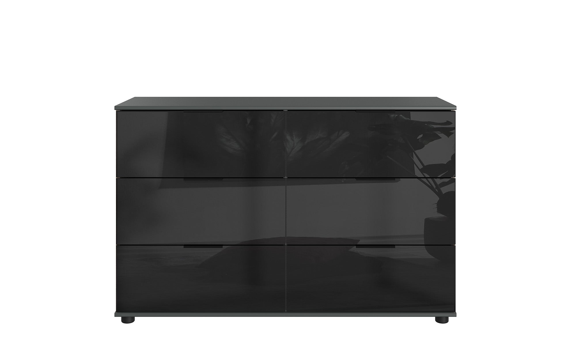 Wimex - Commode Barcelona - K69705 - Graphite/Noir - 130x83x41cm