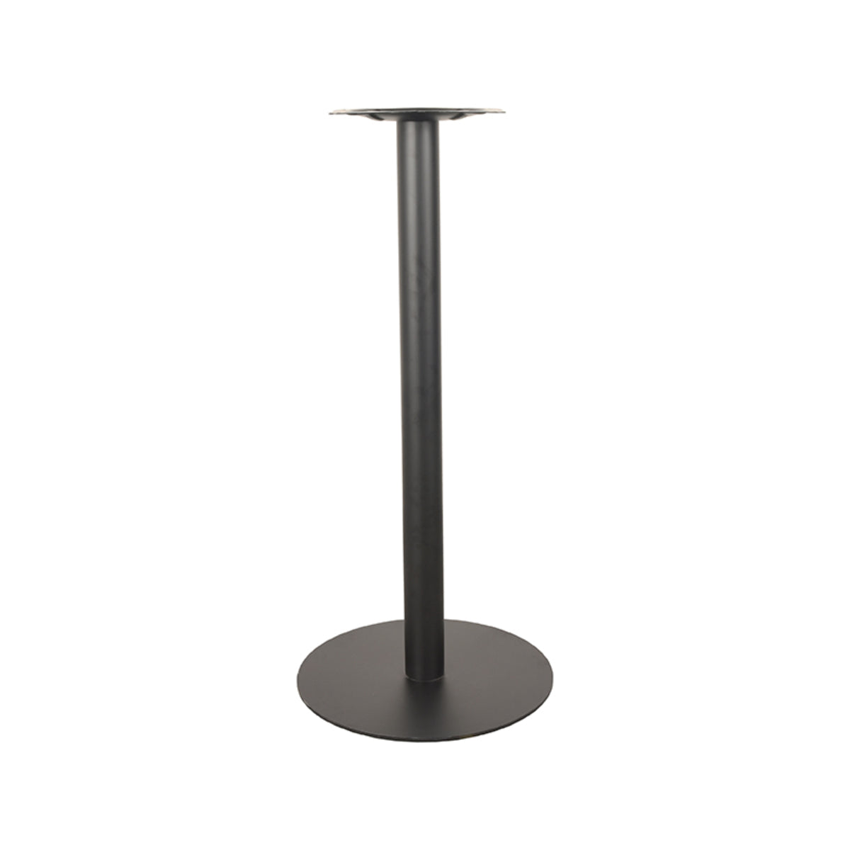 LABEL51 Eetkamertafel Tafelpoot Enkel - Zwart - Metaal - Rond - 108 cm