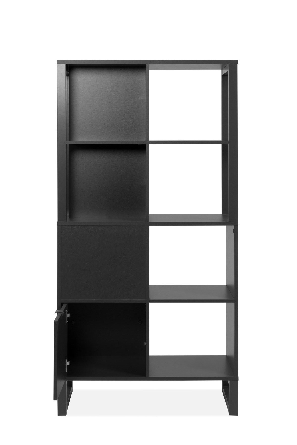Fin - Boekenkast Sumatra 20A -Antraciet -  83,5x165x40 cm