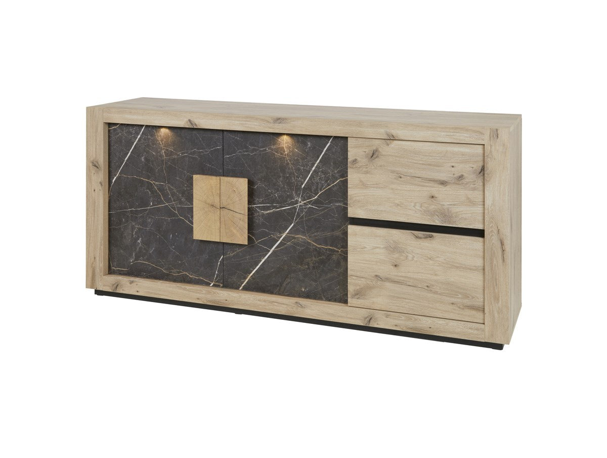 GBO - Dressoir met verlichting Sacha - 210x93x50 cm