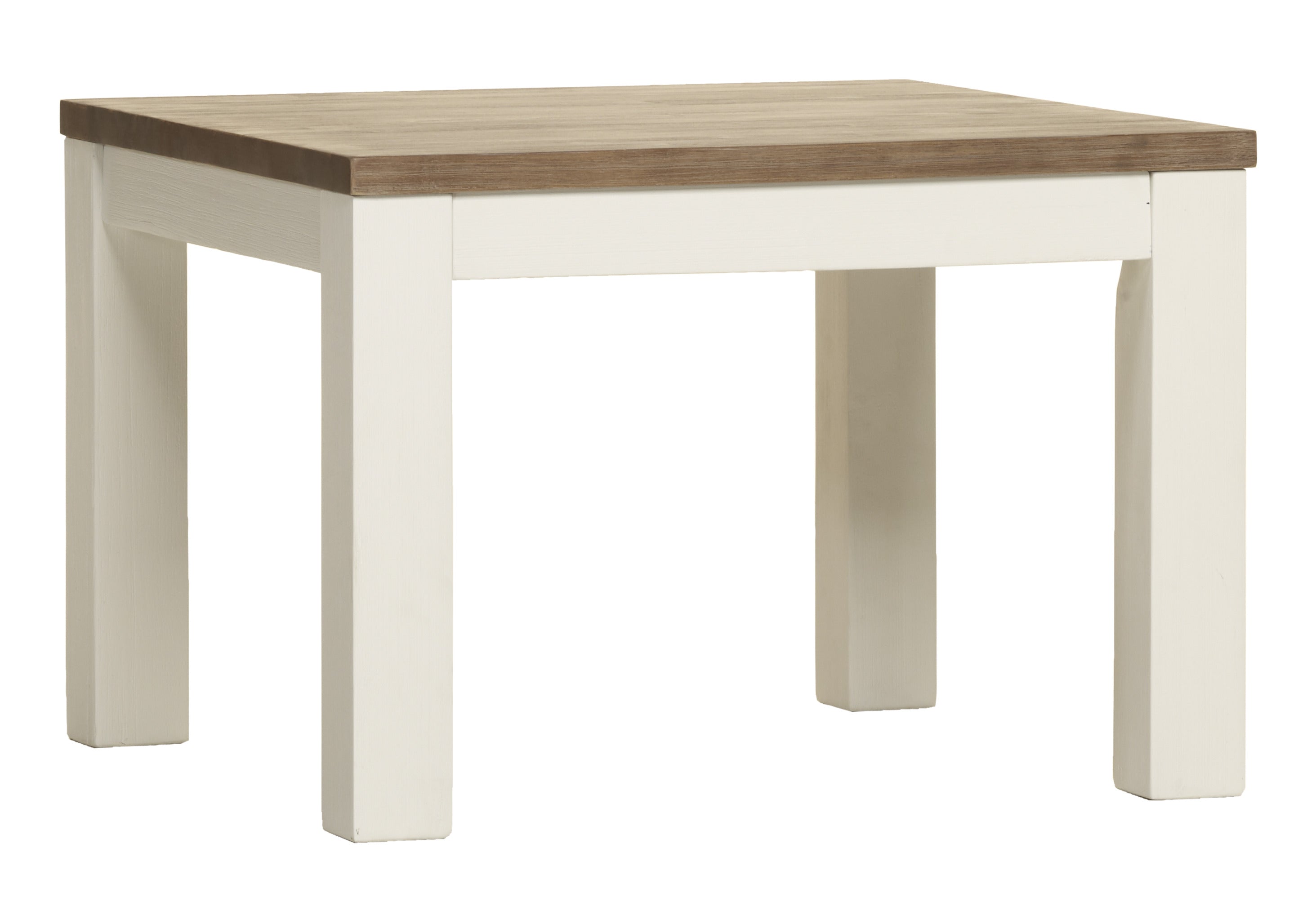 GBO - Table Coin Cairo - Rectangulaire – Collection massive – Blanc 65x45x65 cm