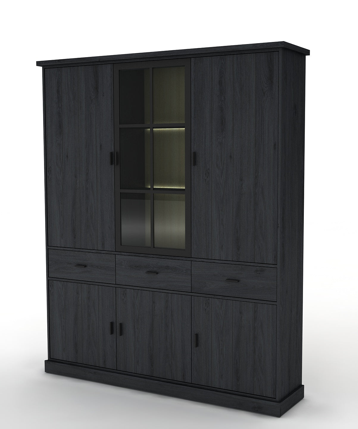 IDE – Vitrinekast 3D – Chartley - 171x220x36 cm