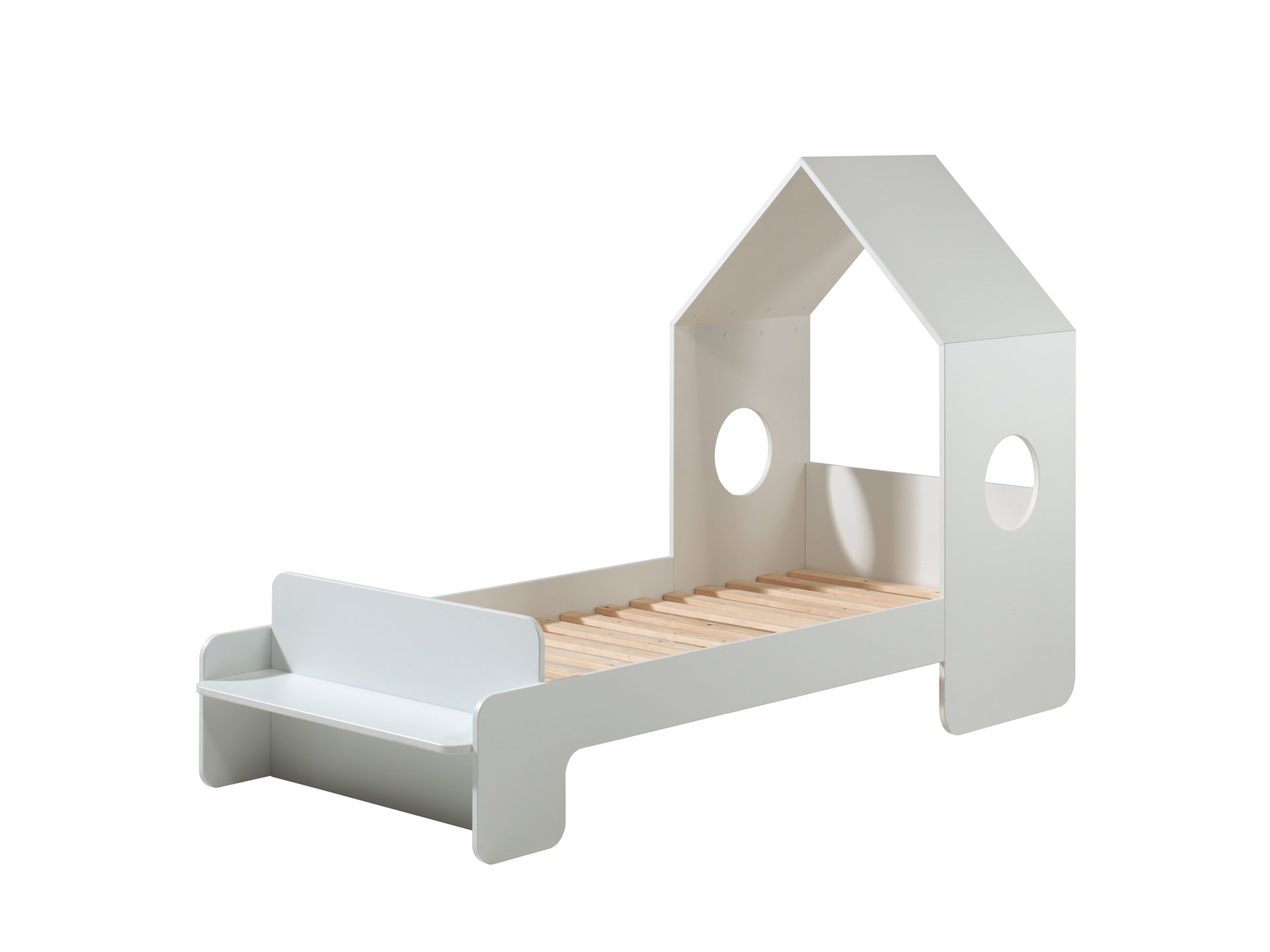 Vipack - Bed Casami,Out Of Collection - CSBE9014 - Wit - 2297x1426x936cm