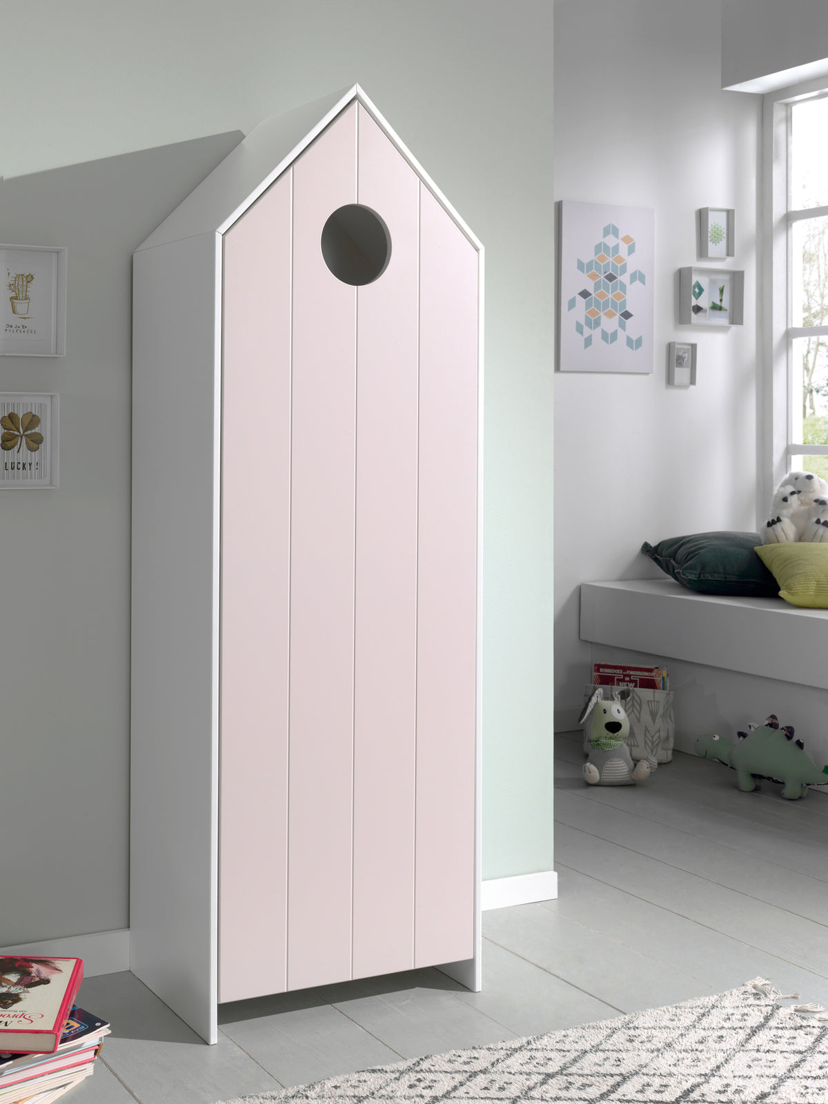 CASAMI KAST 1 DEUR ROZE *