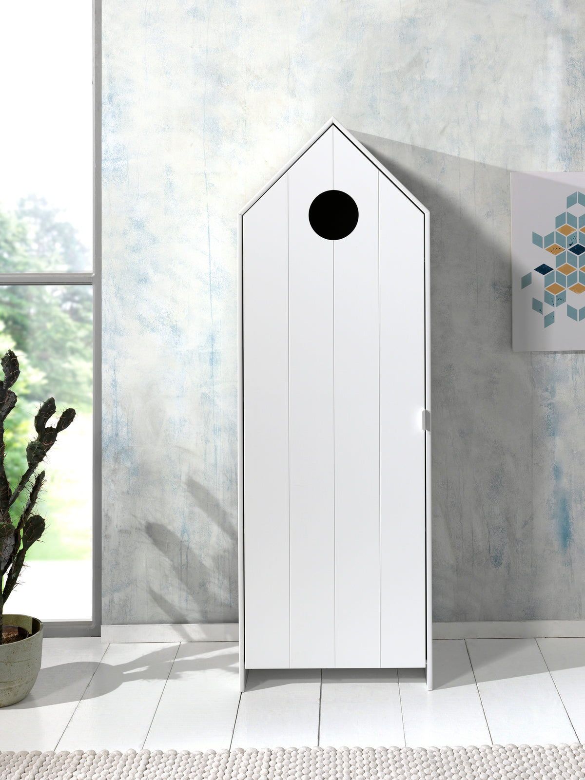 Casami kast 1-deurs wit *