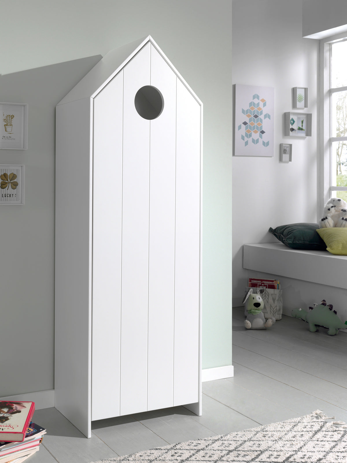Casami kast 1-deurs wit *