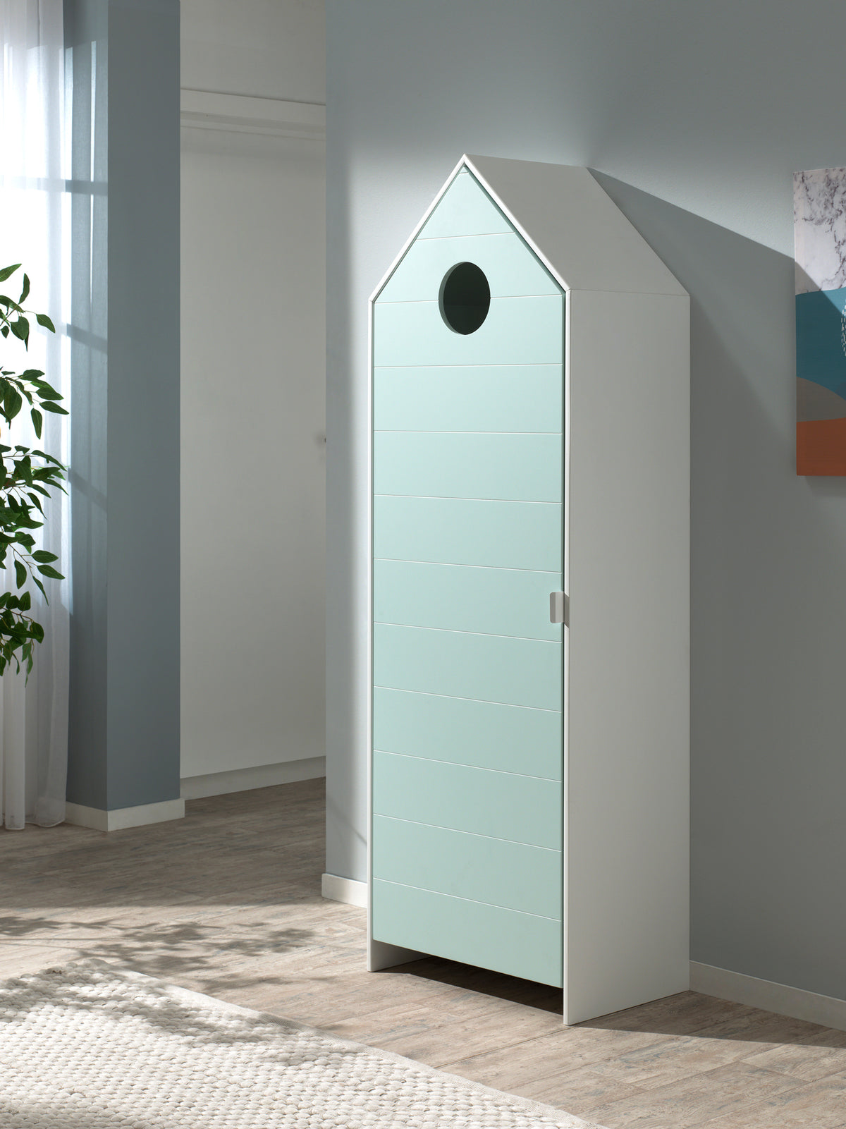 CASAMI kast 1 deur mintgroen *