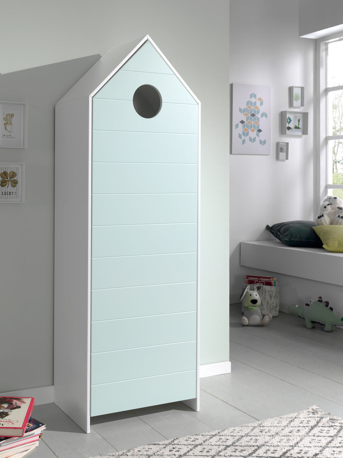 CASAMI kast 1 deur mintgroen *