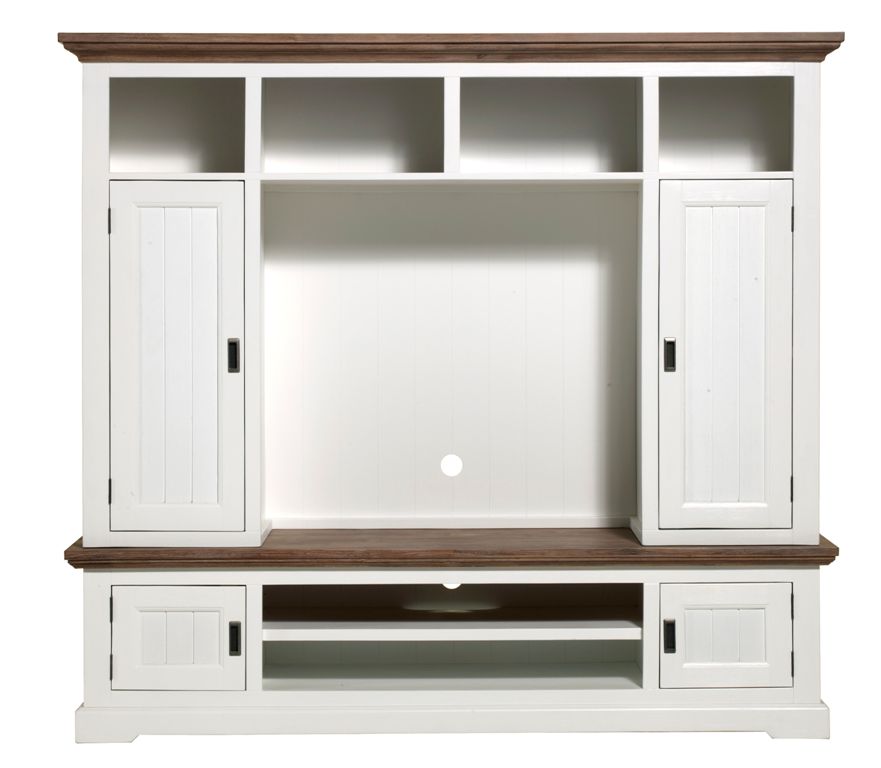 GBO - TV Wand Cairo - Massief Collectie - 202x53x182,5 cm