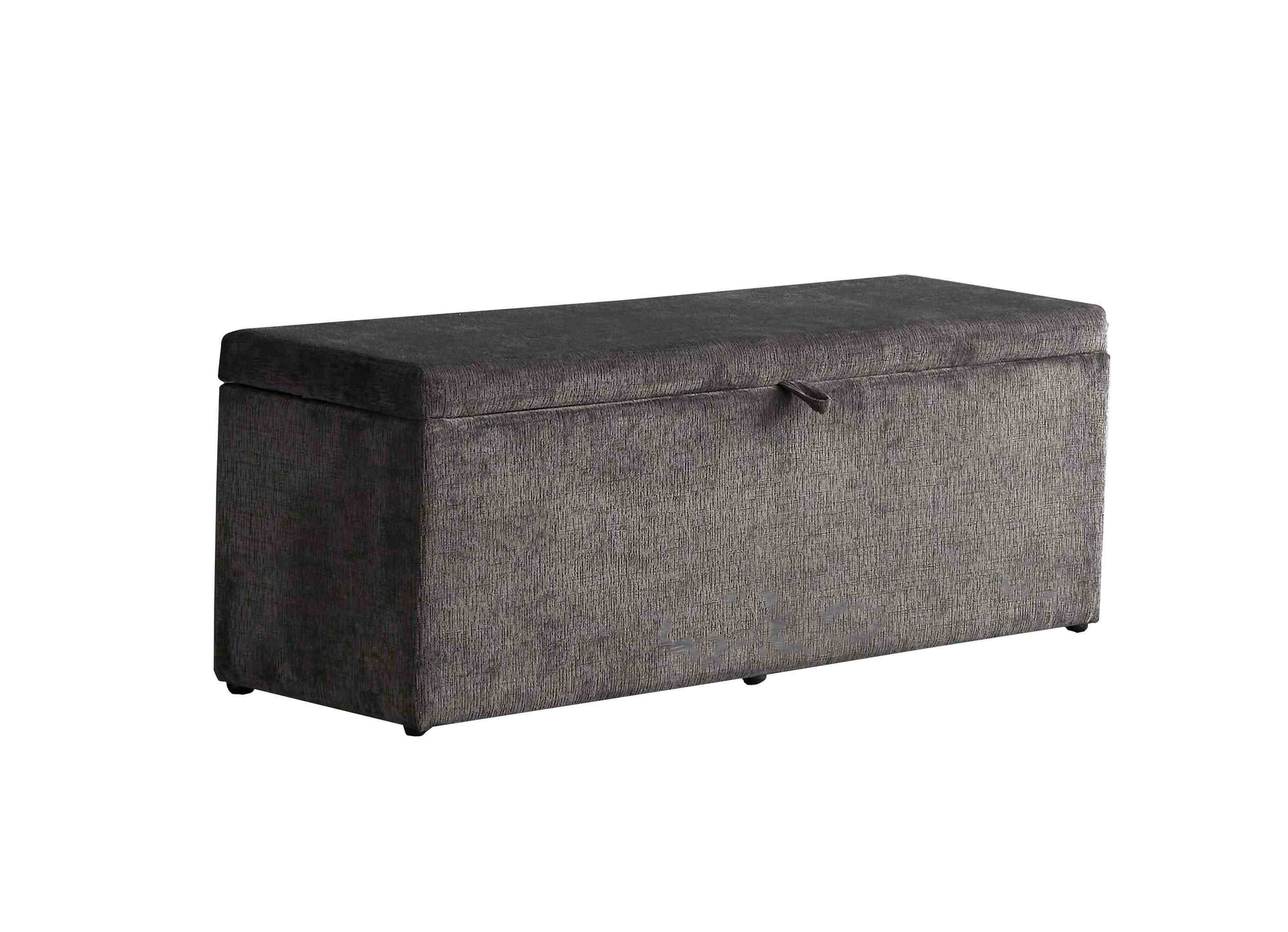 BSP - Opbergbank Alberto - Stof Grijs - 140x65x50cm