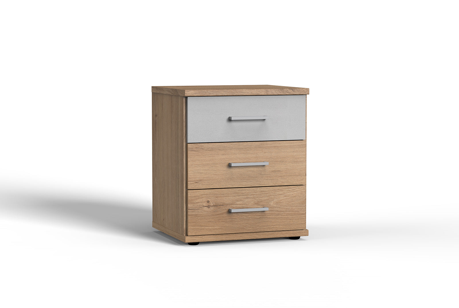 Wimex - Commode Click - 142317 - Chêne/Planches béton - 46x58x40cm