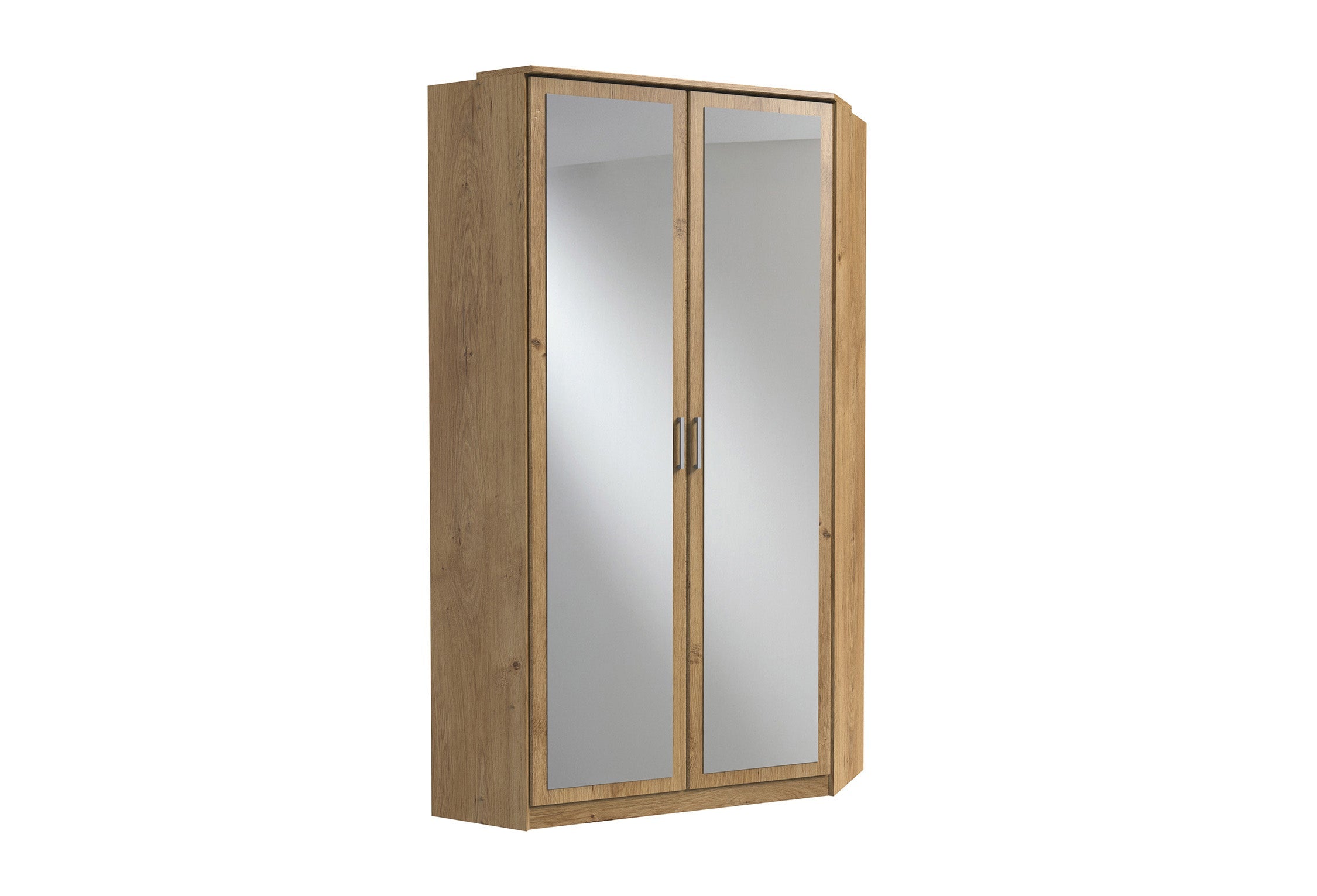 Wimex - Armoire Click - 142543 - Planches Chêne/Béton - 95x199x58cm