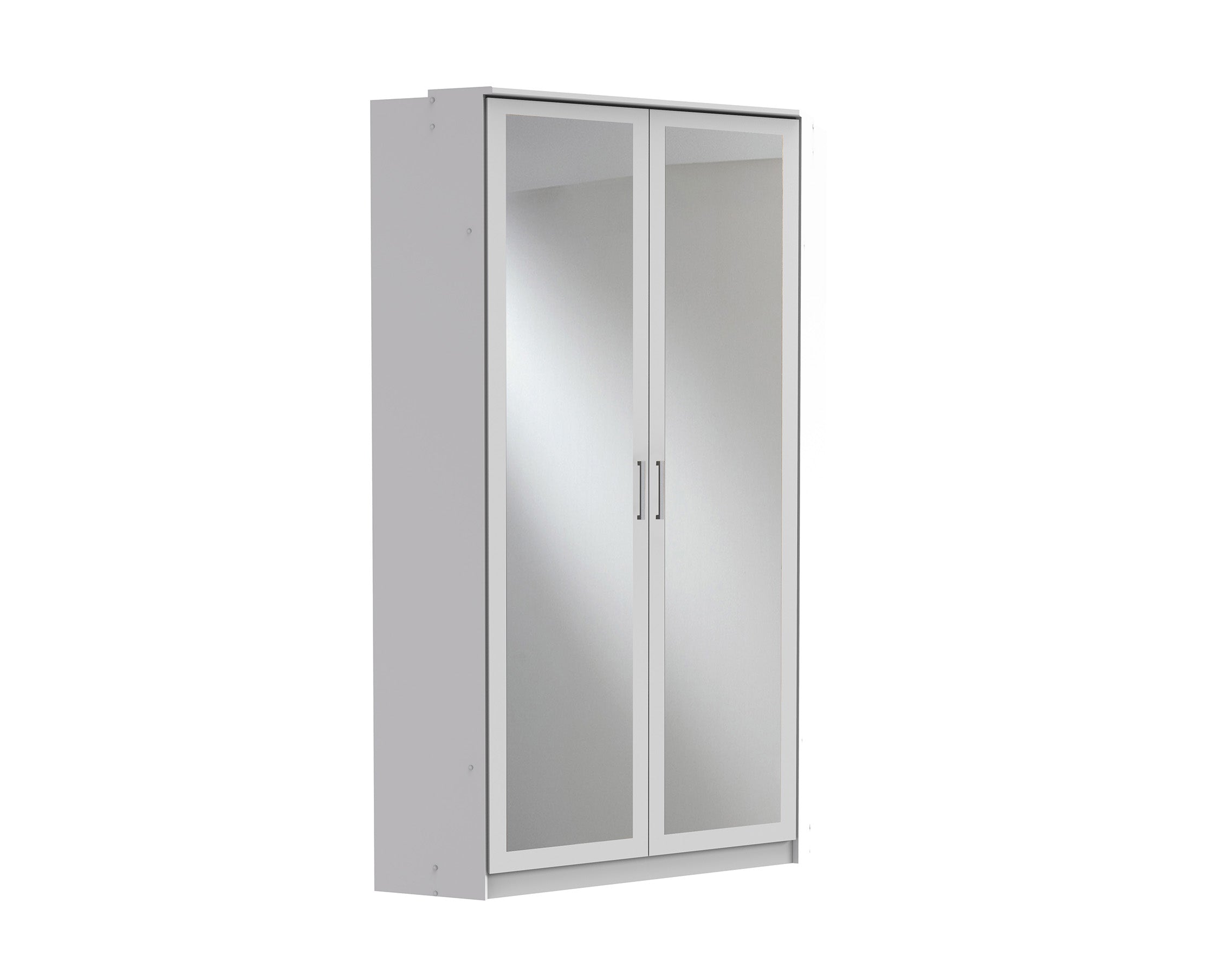 Wimex - Kleerkast Click - 144543 - Wit/Eik - 95x199x58cm