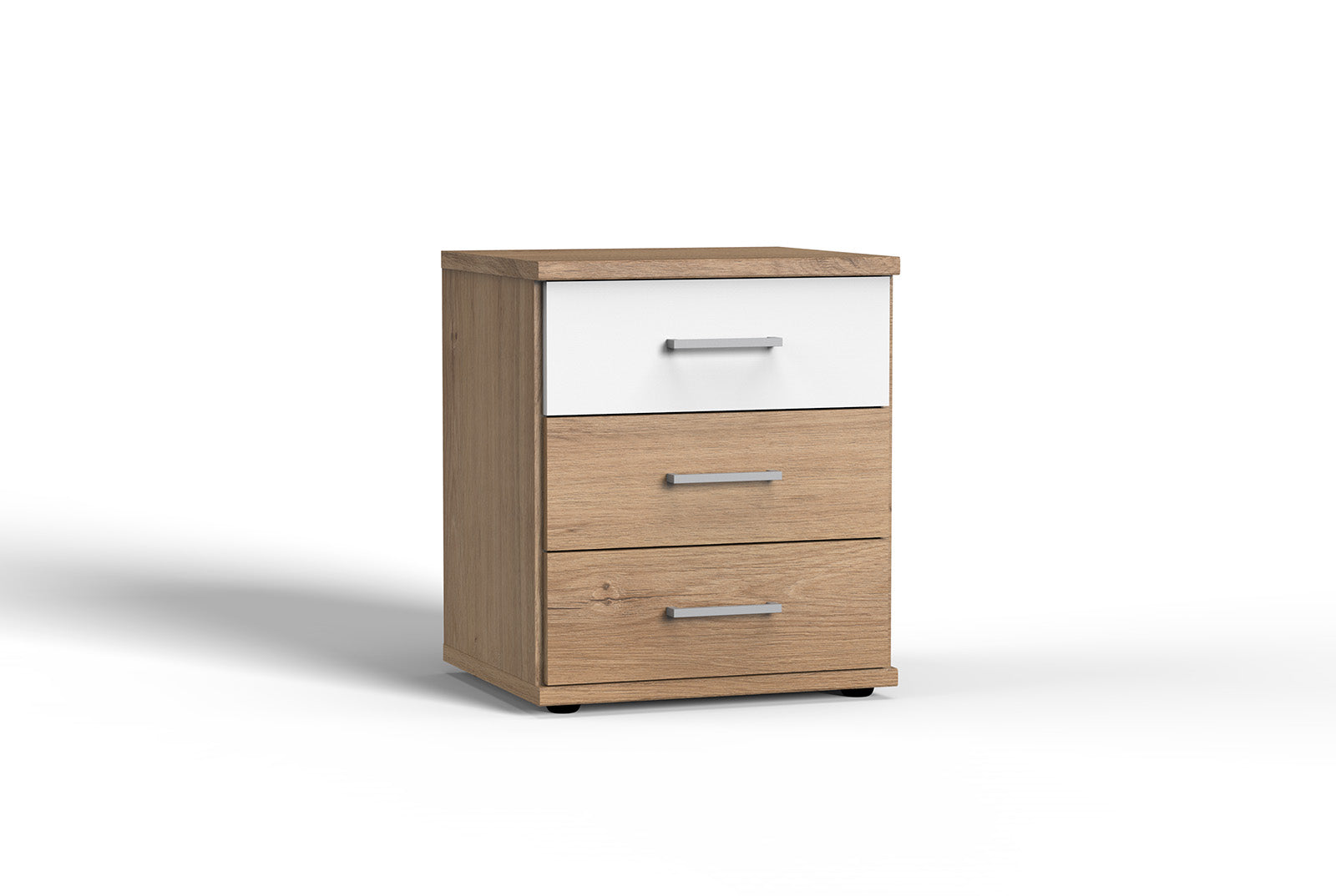 Wimex - Commode Click - 146317 - Chêne/Planches blanches - 46x58x40cm