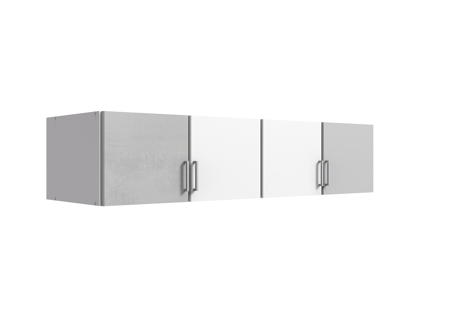 Wimex - Kastopzet Click - 154503 - Wit/Beton - 179x40x58cm