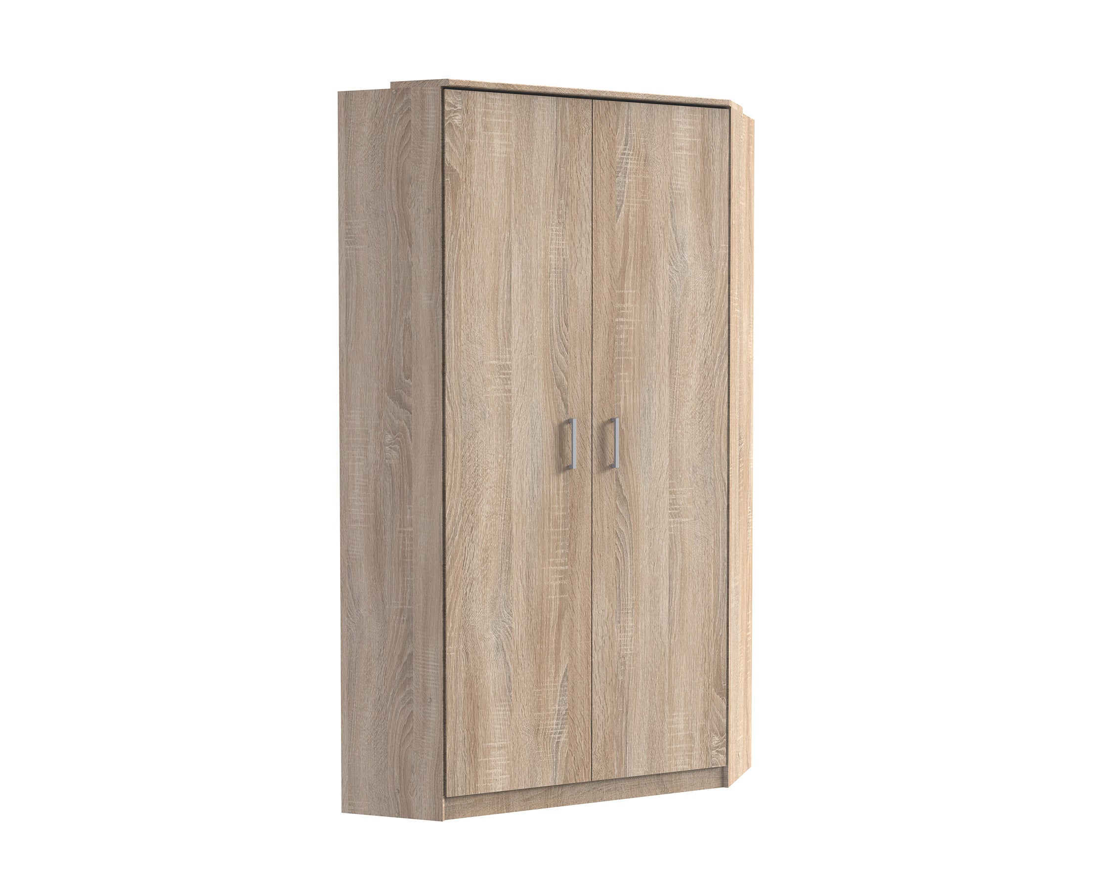 Wimex - Kleerkast Click - 161511 - Ruwe Eik/Grafiet Eik - 95x199x58cm
