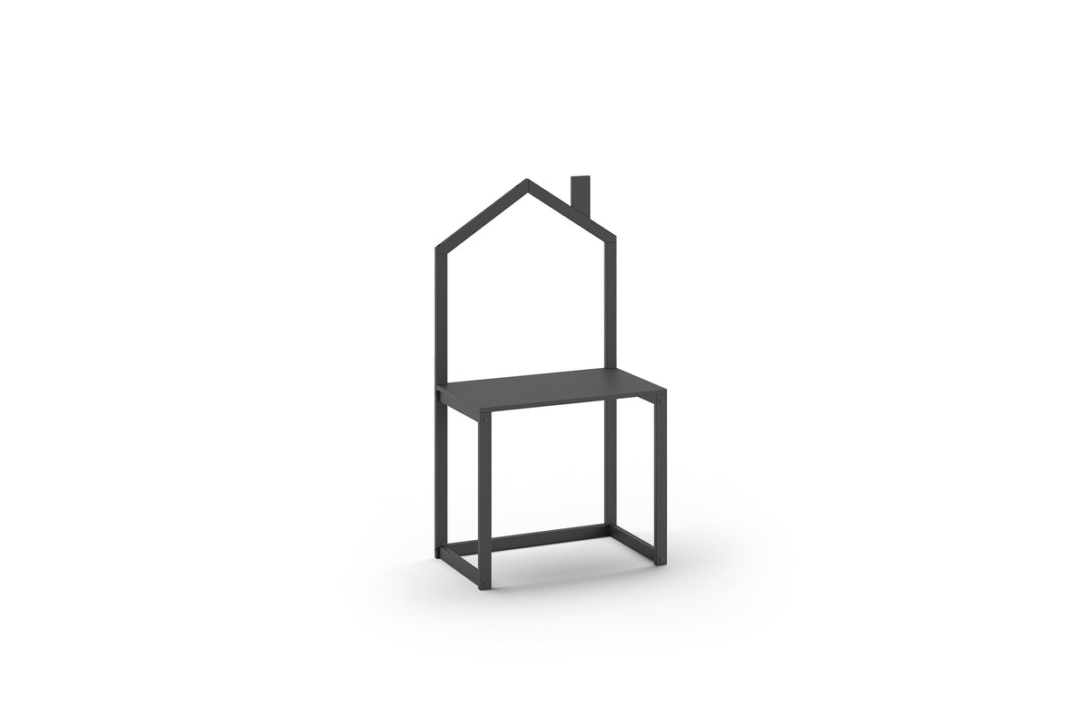 Vipack - Bureau enfant DALLAS - Anthracite - 81x50x151 cm