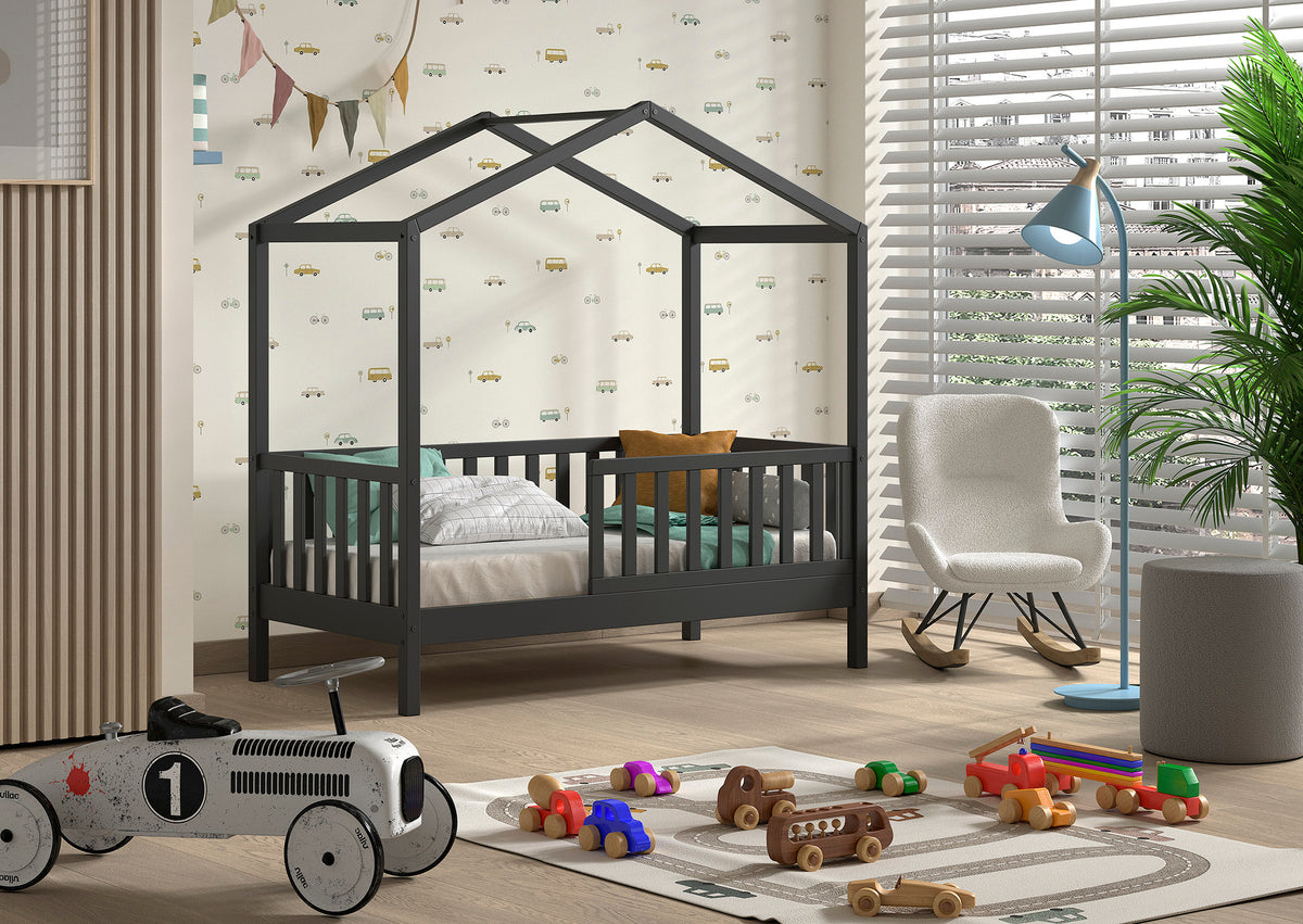 DALLAS JUNIORBED 70x140 ANTHRACITE *