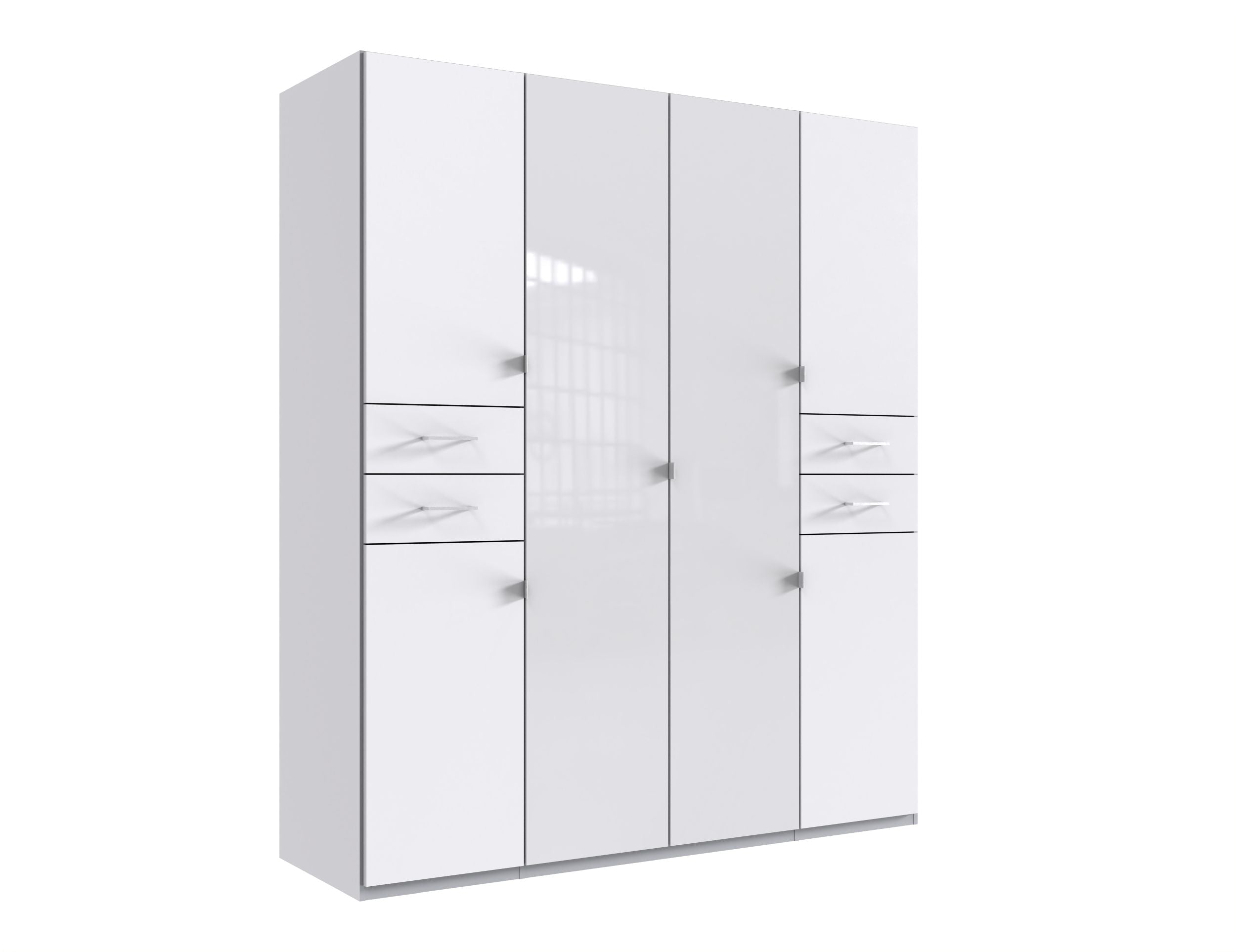 Wimex - Kleerkast Danzig - D47654 - Wit - 180x208x58cm