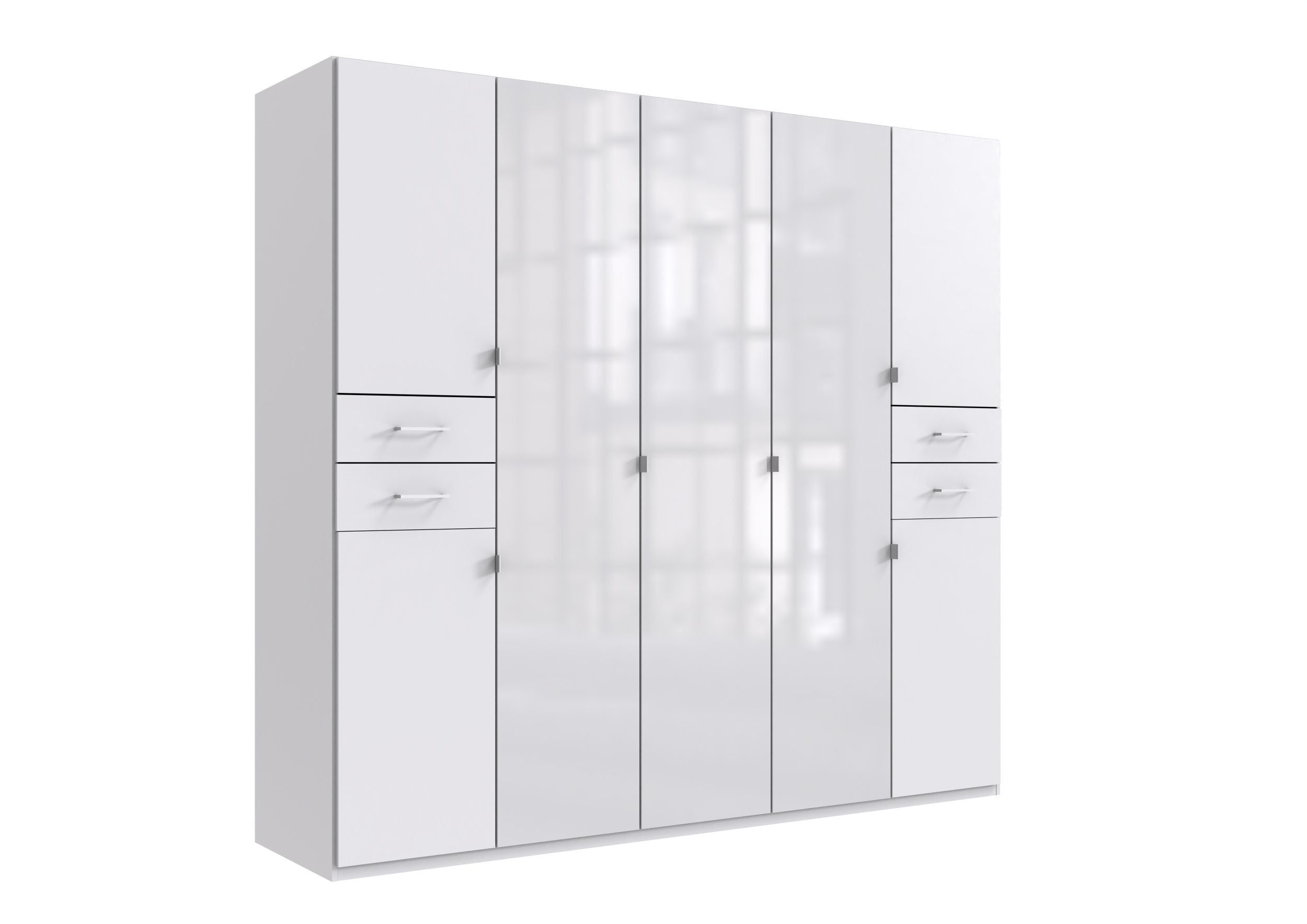 Wimex - Kleerkast Danzig - D47659 - Wit - 225x208x58cm