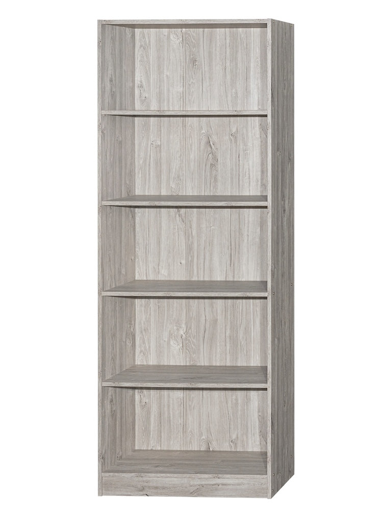 TYC - Boekenkast Orfeo - New Grey Oak - 70x180x29,5cm