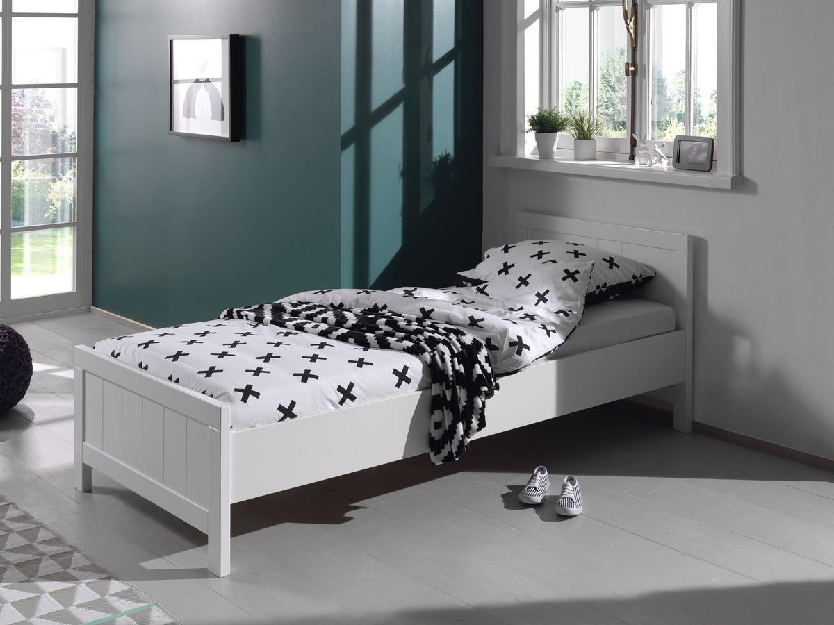 Vipack - Bed ERIK - Wit - 90x200 cm