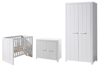Vipack - Babykamer ERIK - Wit