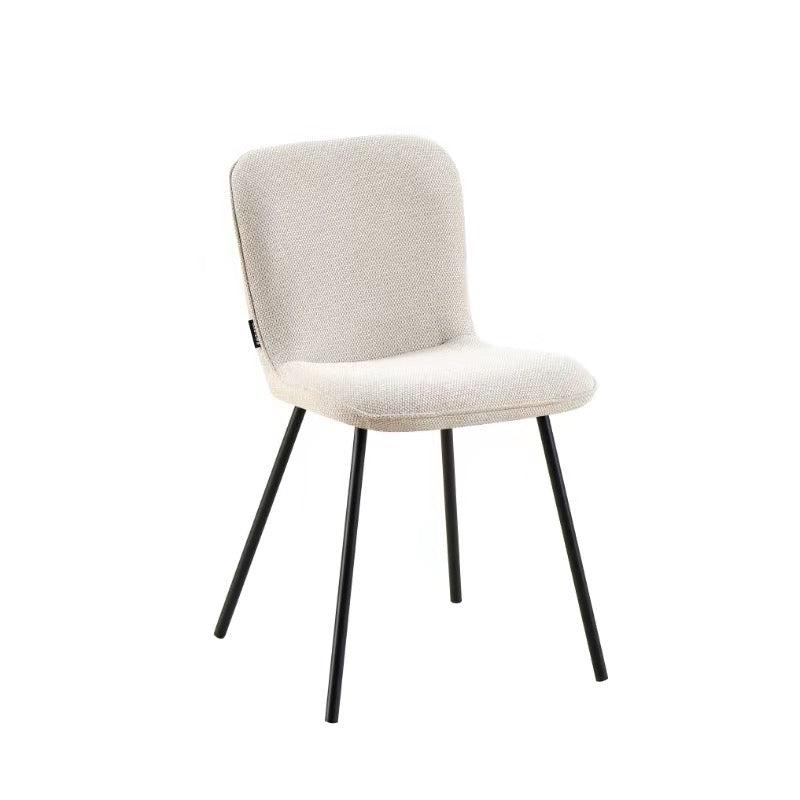 2BM - Eetkamerstoel Evita - Stof - Lichtgrijs - Stof - 45x85x50cm