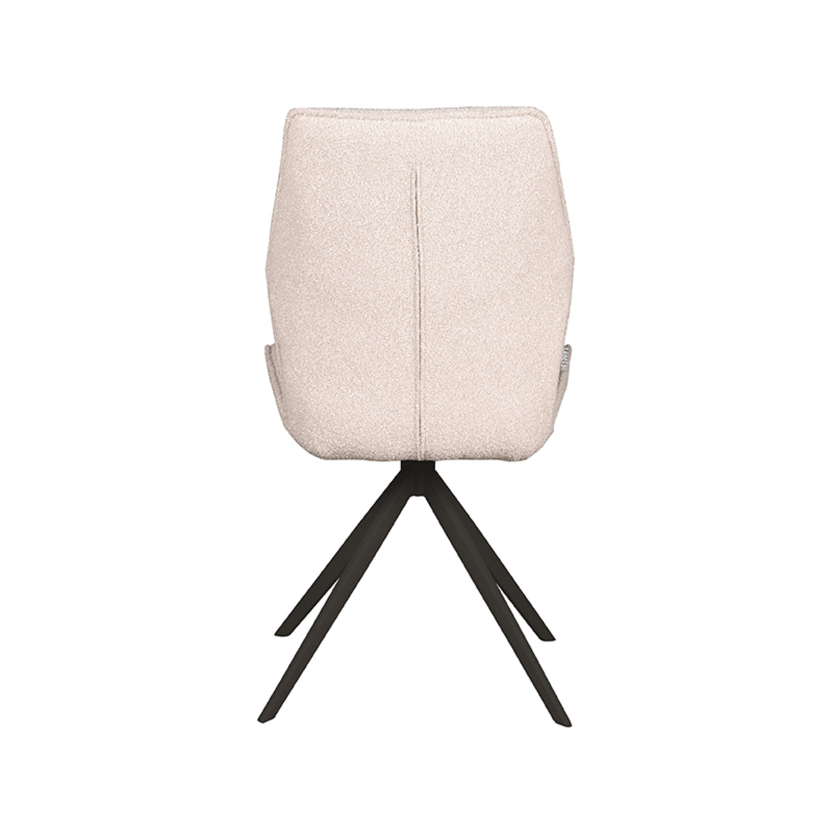 LABEL51 Eetkamerstoel Comfy - Naturel - Boucle