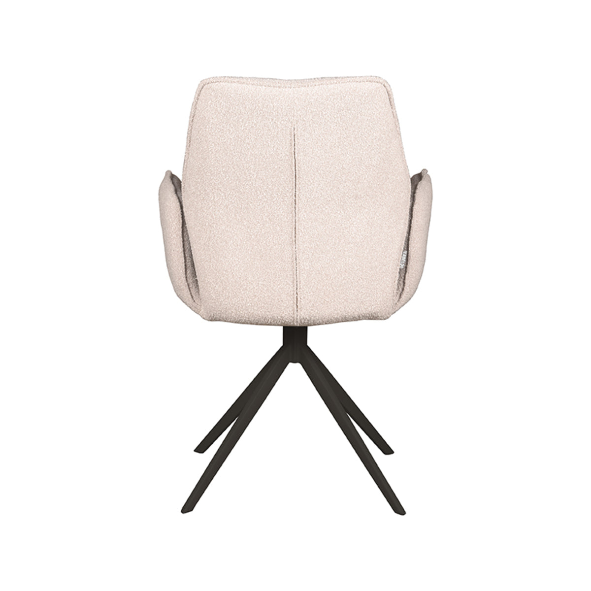 LABEL51 Eetkamerstoel Mellow - Naturel - Boucle