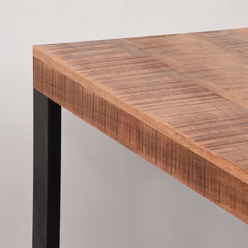 LABEL51 Eetkamertafel Glasgow - Rough - Mangohout - 200x90 cm