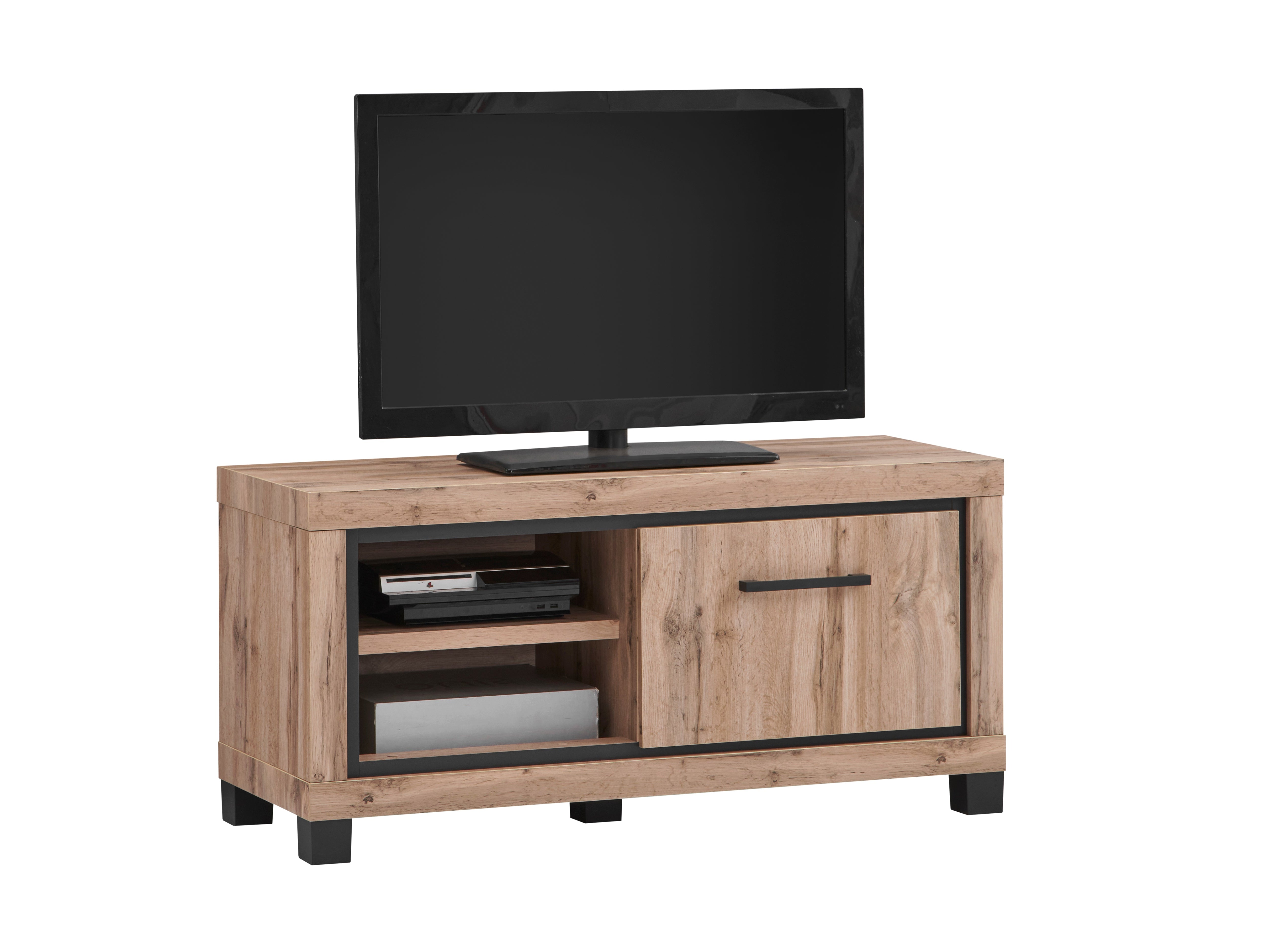 TYC - Meuble TV Opera - 1 porte - l120xh58xp45cm