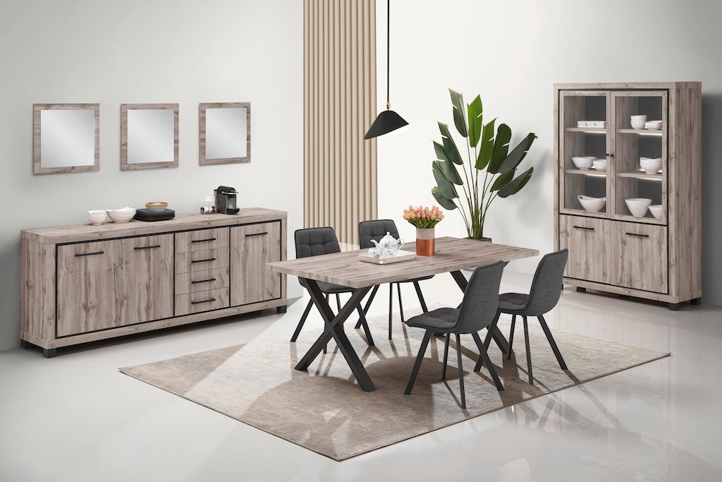 TYC - Salle à manger Ottawa - Ensemble 3 mcx - Chêne foncé