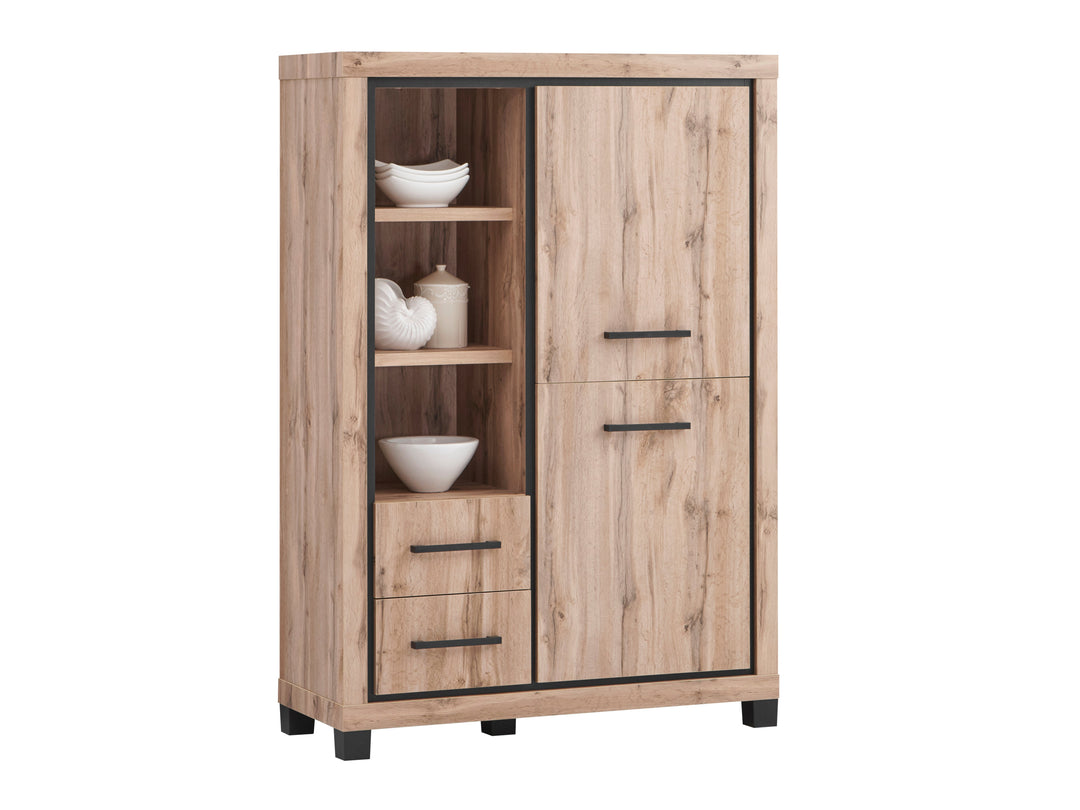 TYC - Barkast Opera - 2 deuren en 2 laden - h165xb114xd45cm