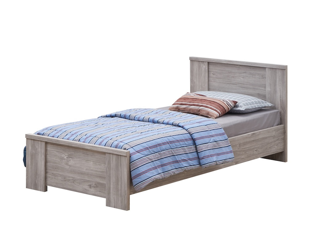 TYC - Bed 90x200 Oona - New Grey Oak - 98x86x207cm