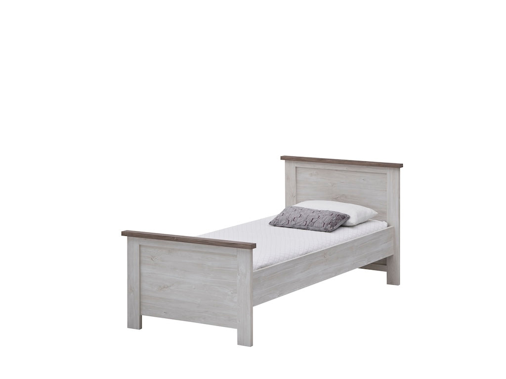 Chambre jeunesse Ellen - Ensemble 3 pièces - Chêne Foncé