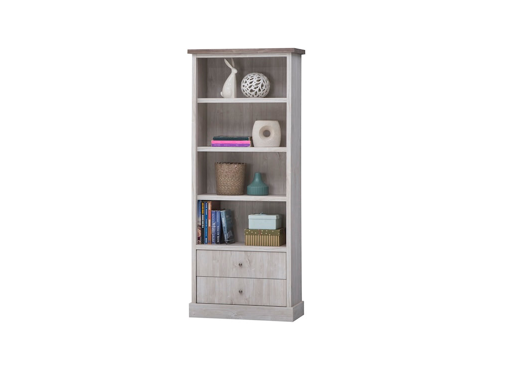 TYC - Boekenkast Odette - White Oak - 75x185x38cm